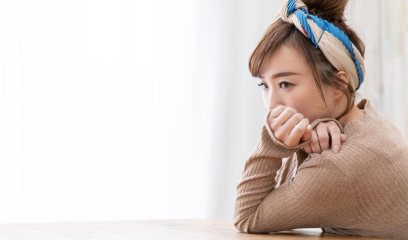 辛さを抱える女性