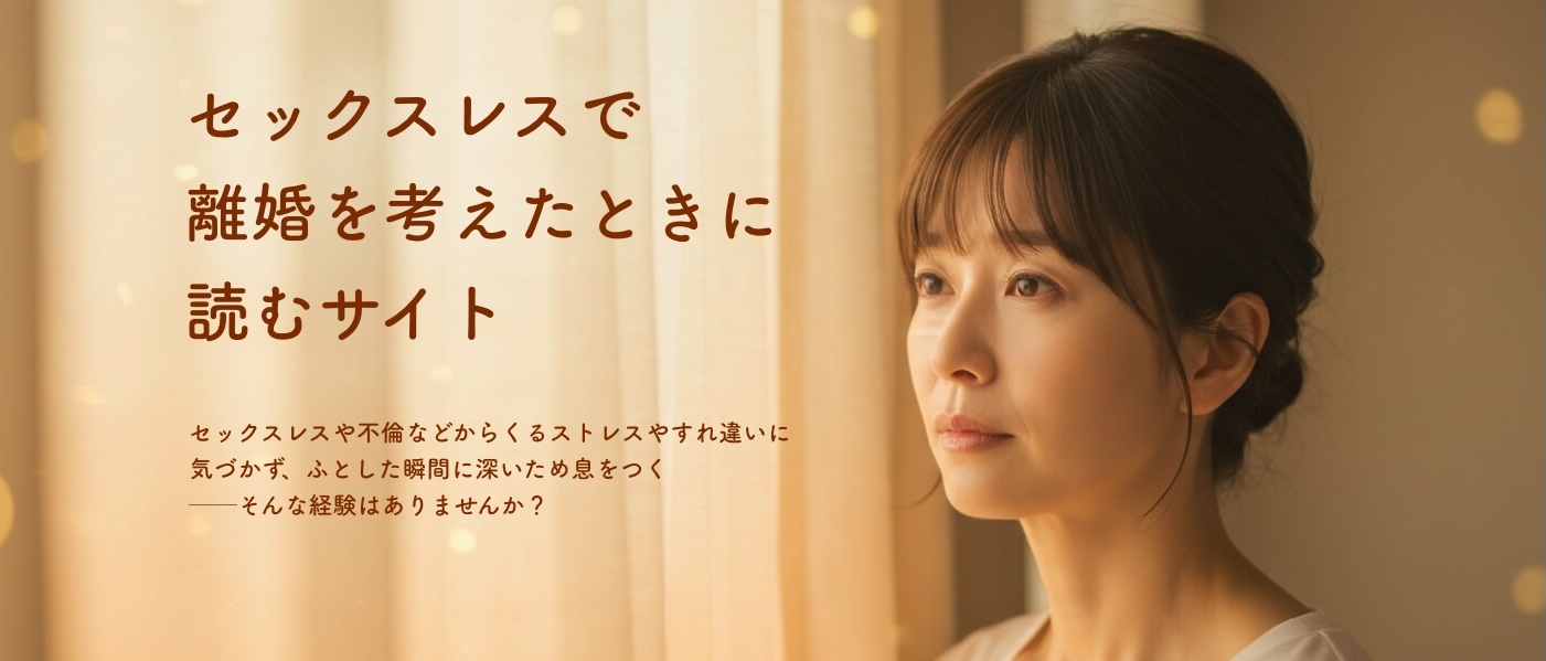 セックスレスで離婚を考えたときに読むサイト